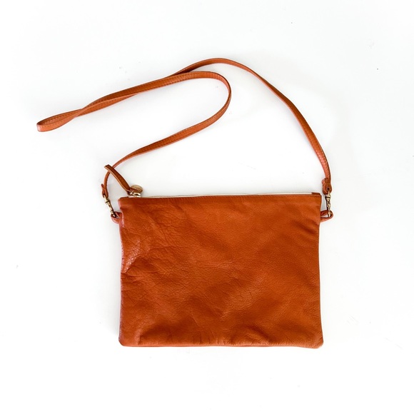 Clare V Handbags - Clare V. Sac Bretelle Leather Crossbody Bag Purse